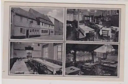 88864 Mehrbild Ak Weissenfels Gastwirtschaft am Saalestrand um 1940