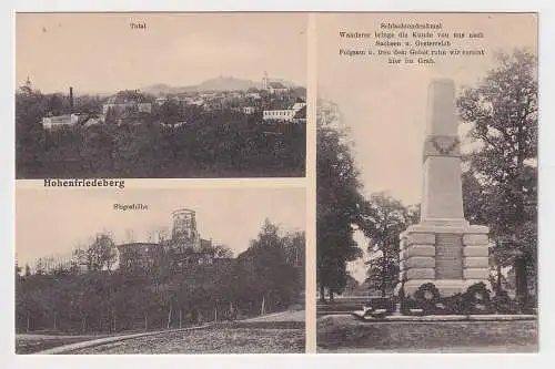 81727 Mehrbild Ak Hohenfriedeberg Dobromierz in Schlesien um 1920