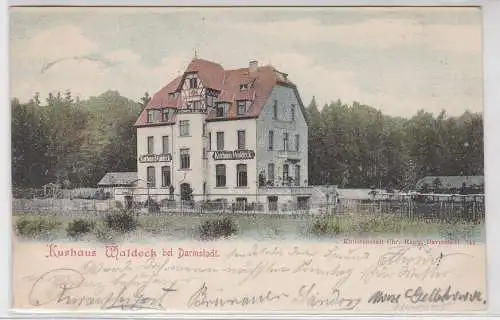 59956 Ak Kurhaus Waldeck bei Darmstadt 1901