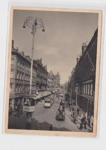 904543 Ak Chemnitz Serie D Stadt- und Strassenbilder Königstrasse um 1930