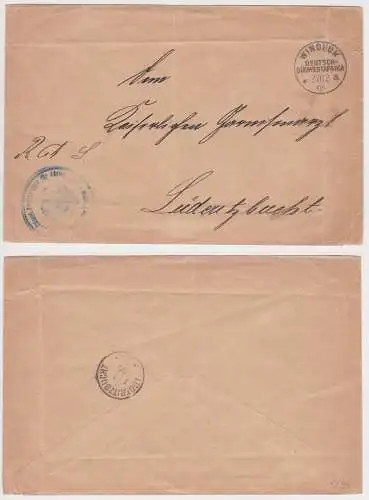 901621 Feldpostbrief mit Stempel Windhuk Deutsch Süd-West-Afrika Namibia 1905