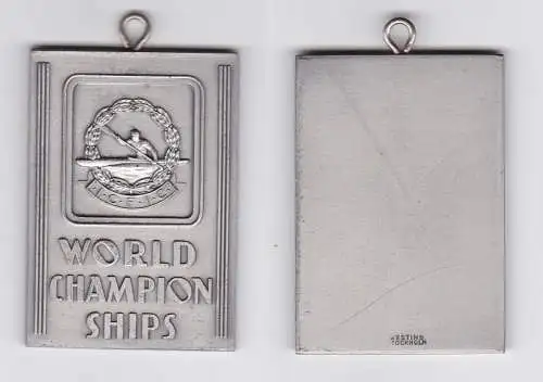 DDR Plakette World Champion Ships ICFIC Stufe in Silber (125258)