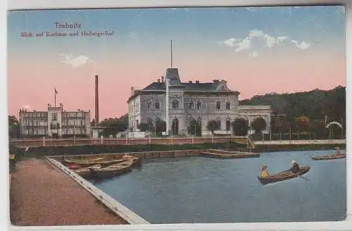 67413 Ak Trebnitz Blick auf Kurhaus und Hedwigsbad um 1910