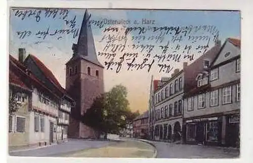 40755 Ak Osterwieck a. Harz Nikolaikirche 1920