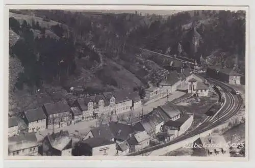 41439 Foto Ak Rübeland Harz Totalansicht um 1940