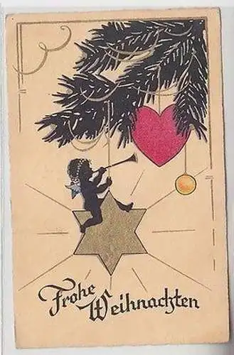 10342 handbemalte AK Frohe Weihnachten 1934