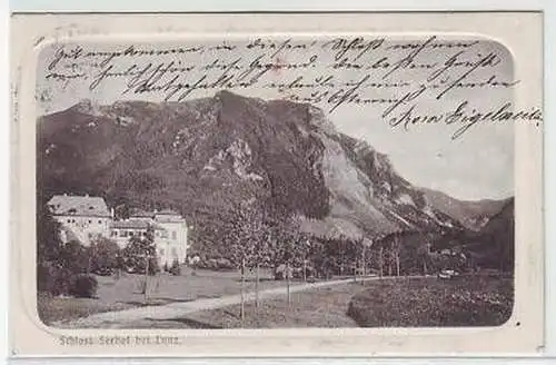 41779 Ak Schloss Seehof bei Lunz Niederösterreich 1907