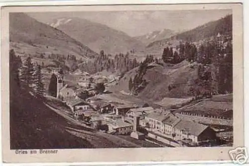 05385 Ak Gries am Brenner Totalansicht 1926