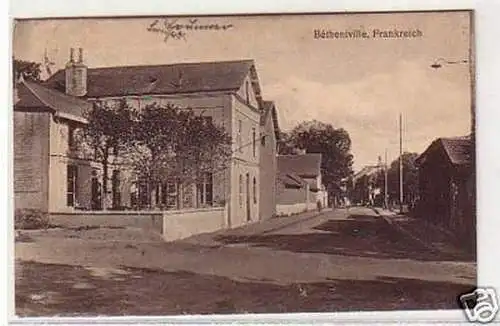 12225 Feldpost Ak Béthenville Frankreich 1916