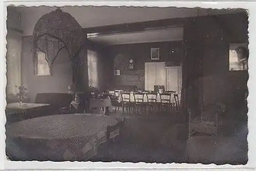 63696 Foto Ak Bielefeld Sieker Restaurant Innenansicht 1926