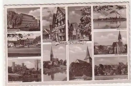 55121 Mehrbild Ak Lünen Westfalen 1956