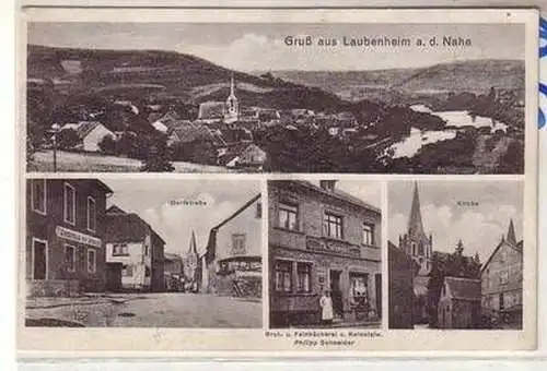 54120 Mehrbild Ak Gruß aus Laubenheim an der Nahe 1928