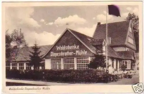 21909 Ak Waldschenke Diepschrather Mühle 1943
