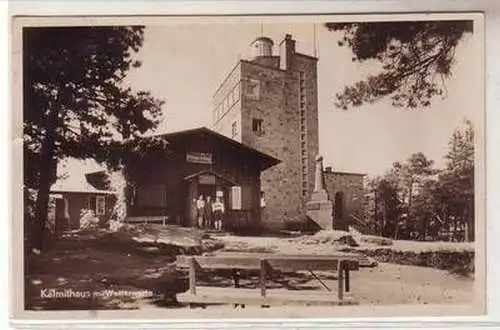 04408 Ak Kalmithaus (Pfälzerwald) mit Wetterwarte 1940