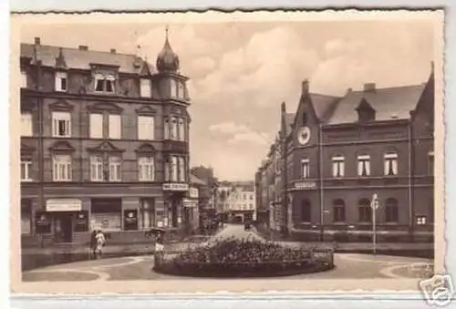 03732 Ak Euskirchen Bahnhofsplatz um 1940