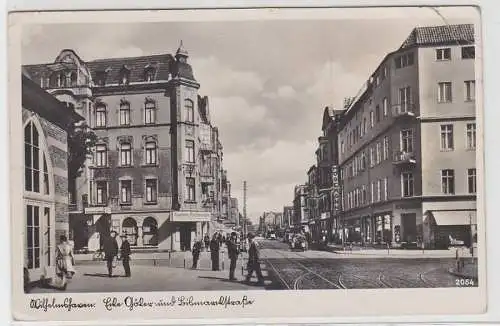 69591 Ak Wilhelmshaven Göker Ecke Bismarckstrasse 1944