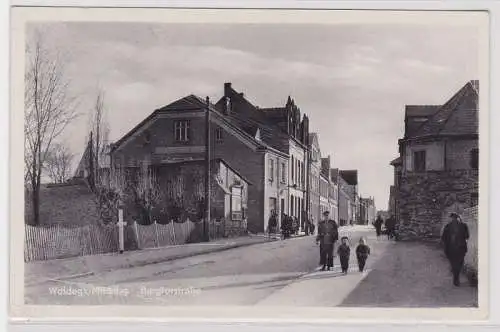 52216 AK Woldegk/ Mecklenburg - Burgtorstraße, Straßenansicht 1961