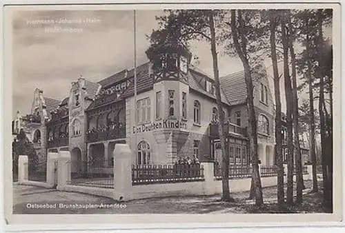 61702 Ak Ostseebad Brunshaupten Arendsee Herrmann Johanna Heim um 1930