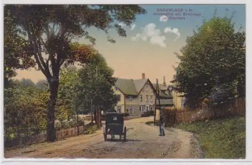 95315 Ak Waldmühle bei Braunlage im Harz 1912