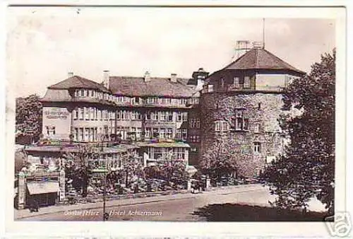 03511 Ak Goslar Harz Hotel Achtermann 1937