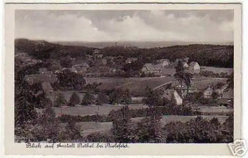 09892 Ak Blick auf Anstalt Bethel bei Bielefeld um 1940