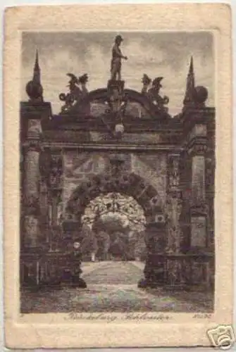 11705 Ak Bückeburg Schlosstor 1909