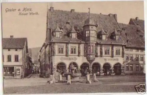 13298 Ak Goslar a. Harz Kaiser Worth um 1910