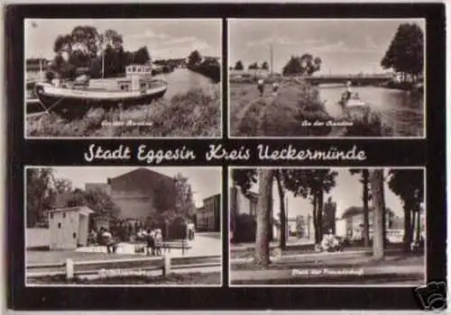 11865 Mehrbild Ak Stadt Eggesin Kreis Ueckermünde 1967