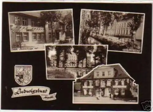 12071 Mehrbild Ak Ludwigslust Mecklenburg 1966