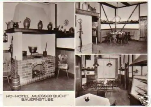 12823 Mehrbild Ak Schwerin Mueß HO Hotel 1976