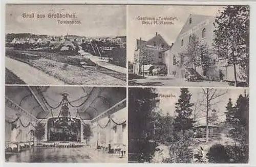 43272 Feldpost Ak Gruß aus Großbothen 1917