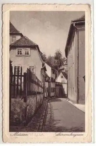 13753 Ak Meissen Leinewebergasse 1928