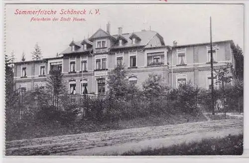 36419 AK Sommerfrische Schöneck im Vogtland - Ferienheim der Stadt Plauen