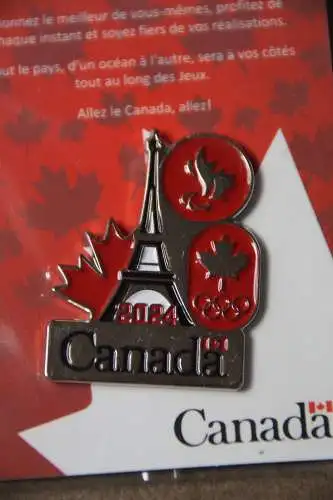 Olympic Games PARIS 2024 - NOC Pin - Team Canada