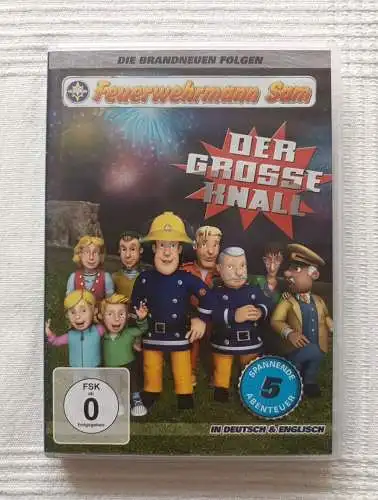 Feuerwehrmann Sam, Der große Knall, DVD, Gebraucht und gut erhalten