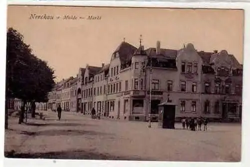 41801 Ak Nerchau an der Mulde Markt 1929