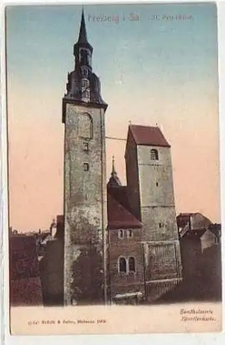 30694 Ak Freiberg in Sa. St. Petrikirche 1907