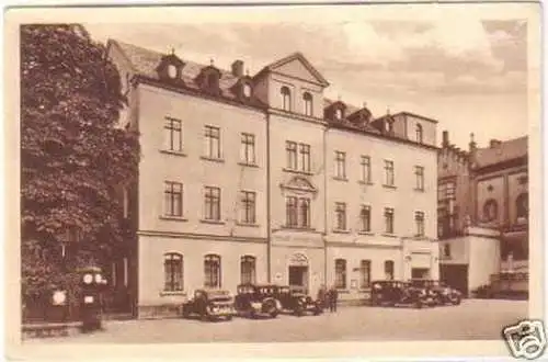 28642 Ak Wilkau Hasslau Hotel Stadt Kirchberg um 1930