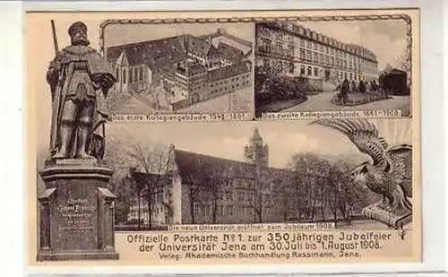 43658 Ak Jena Jubelfeier der Universität 1908