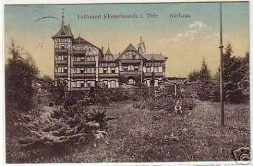 07702 Ak Luftkurort Klosterlausnitz in Thür. 1911