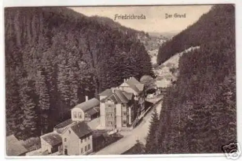 09221 Ak Friedrichroda der Grund 1909