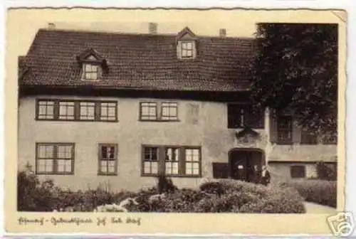 07264 Ak Eisenach Geburtshaus Joh. Seb. Bach um 1930