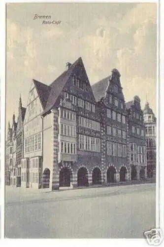 11498 Ak Bremen Rats Café um 1910