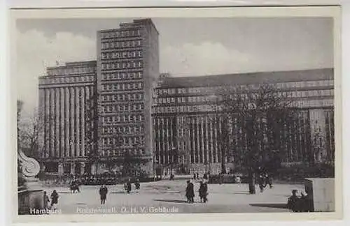 43816 Ak Hamburg Holstenwall D.H.V. Gebäude 1935