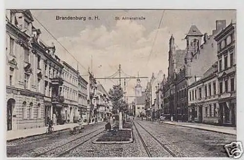 35272 Feldpost Ak Brandenburg a.H. St. Annenstraße 1916