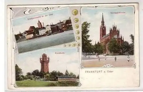 46273 Mehrbild Ak Frankfurt an der Oder um 1906