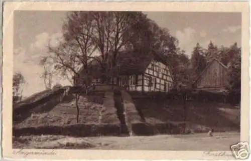 11444 Ak Angermünde Forsthaus 1928