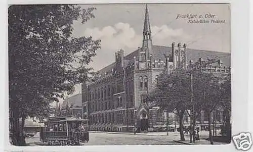 34873 Ak Frankfurt an d. Oder kaiserliches Postamt 1908