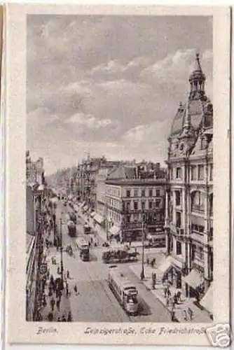 03234 Ak Berlin Leipziger- Ecke Friedrichstraße um 1920