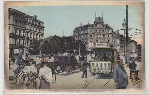 59758 Ak Berlin Potsdamer Platz mit Verkehr 1916